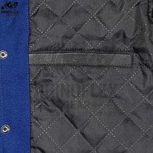Top Selling Product <b>Leather</b> Versity <b>Jacket</b> Best <b>Winter</b> Slim <b>Leather</b> Versity <b>Jackets</b> Customized Design <b>Leather</b> Versity <b>Jacket</b> - Product Image 4