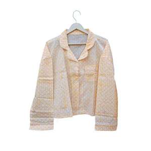 Ensemble de vêtements de nuit en satin élégant pour femmes, pyjama d'été à manches courtes, col en V, imprimé numérique, longueur complète, vêtements de nuit respirants, taille élastique - Product Image 4