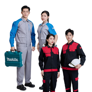 Vêtements de travail pour électriciens à bon prix avec logo, polyester et coton, vêtements de chantier, combinaison de soudeur, vêtements de ferme, design personnalisé, usine FMF - Product Image 1