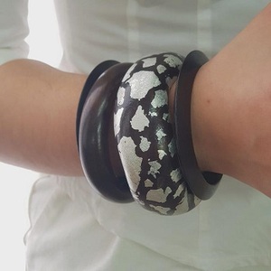 Bracelet simple en bois vintage personnalisé fait main pour femmes et hommes - Vente en gros - Uttar Pradesh F S International - Product Image 6