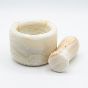 Mortero y Pilón de Mármol Personalizados al por Mayor para Hierbas y Especias, Incluyendo Pimienta y Sal, Bajo Precio, en Stock, CROXX LINC Pakistán, Personalizado - Product Image 6