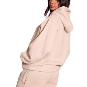 Sudadera con Capucha Extra Grande para Mujer, de Forro Polar Grueso, con Logotipo Personalizado, Sudadera con Capucha de Invierno para Mujer, Fabricante - Product Image 2