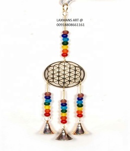 ระฆังทองเหลืองใหม่สำหรับตกแต่งสายแขวนระฆังทองเหลืองที่แขวนอยู่ระฆังที่แขวนทำด้วยมือแขวนทำจากทองเหลือง - Product Image 1