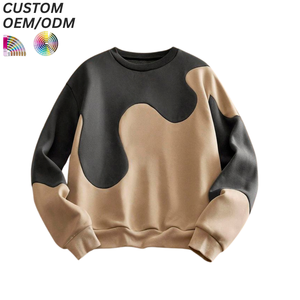 Sweat-shirt en coton pour homme, pull-over décontracté, léger, respirant, pour usage quotidien, avec logo personnalisé brodé, coupe-vent - Product Image 1