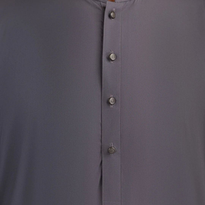 Traje tradicional pakistaní Shalwar Kameez gris carbón para hombre, Kurta Pajama de alta calidad, ropa étnica hecha a medida. - Product Image 4