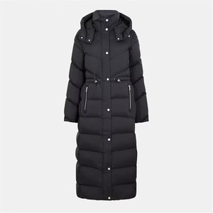 Women's Padded Crop Bomber Puffer Jacket Breathable <b>Winter</b> Quilted Regular <b>Coat</b> - Product Image 3