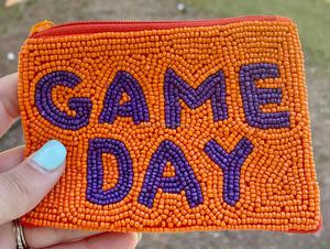 Monedero de mano para mujer hecho a mano con cuentas de semillas, temática Bulldog rojo y negro, estilo vintage, duradero, con cremallera, gran capacidad, ecológico y suave - Product Image 6