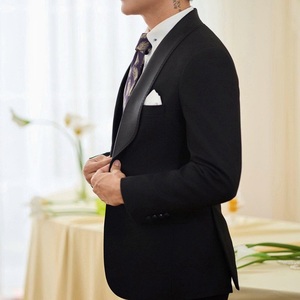 Ensemble de costumes classiques pour hommes de haute qualité, costumes de mariage de luxe pour hommes en gros - Product Image 6