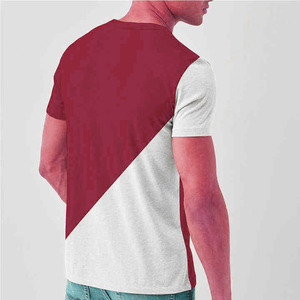 T-shirts pour hommes de haute qualité fabriqués au Pakistan, coupe ajustée, respirants, 100% coton, imprimés en sérigraphie, haute performance - Product Image 4