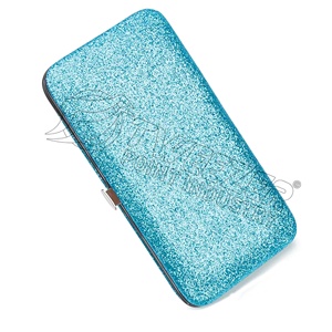 Última colección de hermosas estuches magnéticos con brillantina para pinzas de extensión de pestañas, estuche de almacenamiento con logo personalizado - Product Image 1