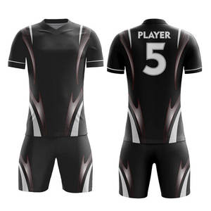 <b>Soccer</b> Team Match Set Custom Football Shirt Shorts Breathable Athletic Performance Clothing Clubs Leagues Academies Sublimated - Product Image 1