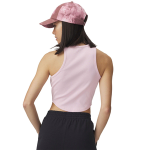 Best Selling Women's <b>Crop</b> Ribbed Tank <b>Tops</b> Light Pink Color Curved Hem Running Jogging Tank <b>Tops</b> Summer Wear Ladies Tank <b>Tops</b> - Product Image 4