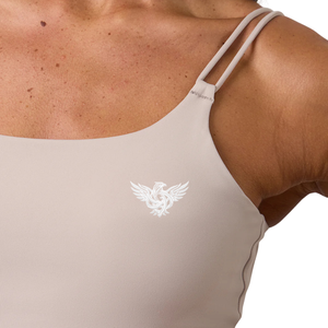 Débardeur de sport pour femme à double bretelle, léger, extensible, respirant, séchage rapide, pour yoga, fitness, entraînement, sans manches, décontracté - Product Image 5