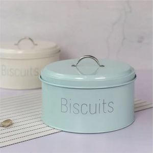 Modern Grey Diamond Embossed Metal Biscuit Tin with Rose Gold Lid Airtight <b>Cookie</b> Container Kitchen Storage <b>Box</b> Food Jar - Product Image 6