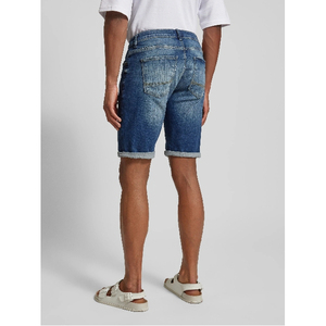 Pantalones Cortos de Mezclilla Casuales Deportivos de Verano para Hombre de Alta Calidad, Logotipo Personalizable, Secado Rápido, Corte Holgado, Tejido Sólido, 100% Algodón - Product Image 3