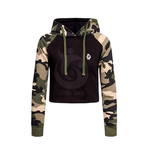 <b>2032</b> New Style OEM ODM Casual Custom Logo Printing Crop Top Hoodie High Quality Sweatshirts Women Crop Top Hoodie - Product Image 1