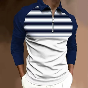 เสื้อเชิ้ตผู้ชายผ้าฝ้ายถักเนื้อนุ่มคุณภาพสูงแบบสั่งทำพิเศษ ป้องกันรอยยับ สวมใส่สบายทรงโอเวอร์ไซส์ แขนสั้น พร้อมโลโก้ - Product Image 5