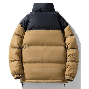 Blouson matelassé pour homme, chaud, hiver, décontracté, léger, manches longues, zippé, respirant, écologique, streetwear, mode - Product Image 2