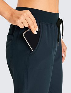 Pantalon de survêtement unisexe personnalisé en toile 100 % coton, style streetwear, teint uni, polaire, séchage rapide, respirant, coupe décontractée, élastique - Product Image 4