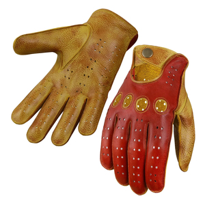 Gants de Dressage en Cuir Véritable Doublés Laine Confortables pour Hommes 2026 – Couleur Personnalisable, Hiver, OEM - Product Image 2