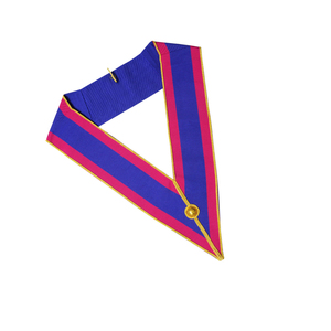 Collar de Masonería de Alta Calidad con Diseño Personalizado, Collar Provincial sin Adornos, Regalia - Product Image 3