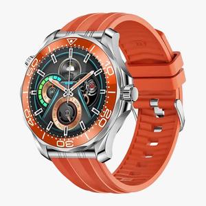 QC F12 V69 Fashion Classic style Heart rate <b>watch</b> Amoled Fitness Blood Oxygen BT calling gold luxury smart <b>watch</b> for men - Product Image 1