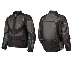KICKKOC ENTPRISES Unisex Motorcycle <b>Jacket</b> Breathable Windproof Stand Collar Zipper Closure Black Mesh Polyester <b>Winter</b> Biker - Product Image 4