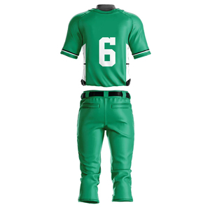 Performance Baseball Uniform Custom Team Logo Jersey And Pants Quick Dry Breathable <b>Athletic</b> Sportswear For League Games - Product Image 5