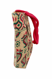 Bolso Tote Urbano Color Carmesí, Bolso Casual con Cierre de Cremallera y Asa Larga, Tamaño Grande para Regalos - Product Image 2