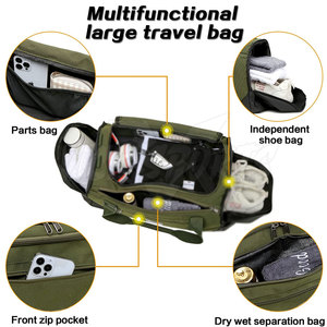 Latest Design Multifunctional Outdoor Duffle <b>Bag</b> Customized Logo Wholesale Price Duffle <b>Bag</b> For Men - Product Image 3