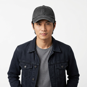 Gorra de Béisbol Unisex de Algodón, 6 Paneles, Ajustable, Color Sólido, Estilo Casual para Adultos - Product Image 5