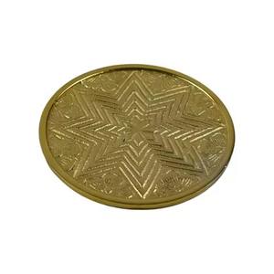 Ensemble de sous-verres modernes en métal pour boissons, protection élégante de la surface de table pour salle à manger et table basse - Product Image 1