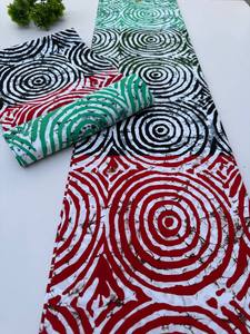 Tela de Algodón con Estampado Africano de Primera Calidad, Diseño Personalizado para Prendas de Moda, Etiopía - Product Image 2