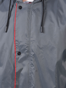 New RTS Custom Logo Men's Nylon <b>Wind</b> <b>Breaker</b> Contrast Panel With Pant Set For Summer Breathable Set Highstreet Zipper Jacket - Product Image 5