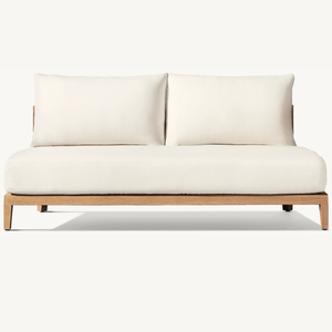 Canapé deux places en promotion, idéal pour le salon ou la chambre, confortable et moelleux, style minimaliste. - Product Image 3