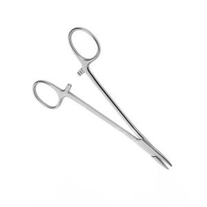 Pinces chirurgicales manuelles en acier inoxydable de haute qualité, classe I, pour sutures dentaires, porte-aiguilles médicaux, certifiées CE - Product Image 3
