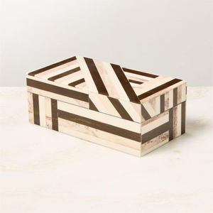 Direct Factory Supply Decorative MDF Resin Inlay Tissue <b>Boxes</b> for Rings <b>Earrings</b> Trinkets Wholesale by blossom craft india - Product Image 2