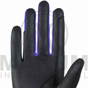 Guantes de equitación de cuero personalizados, guantes ecuestres premium con agarre, transpirables, para hombre y mujer, para competición y entrenamiento - Product Image 5