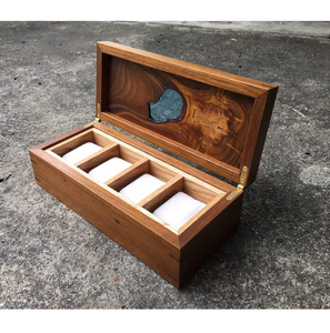 Boîte à montres en bois sur mesure, dernier design, pour le rangement de montres de luxe, étuis cadeaux individuels, emballage de montres, boîte en bois artisanale - Product Image 6