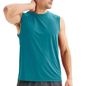 Breathable & High Quality Tank Top Comfortable Quick Dry <b>Running</b> And Fitness Wear Summer Workouts Men's Tank Tops - Product Image 1