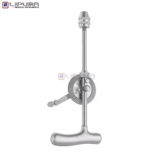 Outil chirurgical pour le perçage osseux, applications orthopédiques, instruments médicaux, perceuse osseuse Moore complète avec 3 forets hélicoïdaux - Product Image 3