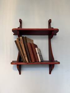 Wooden Wall <b>Shelf</b> With Multiple Tiers For Living Room Bedroom Office Kitchen Storage And Decoration - Product Image 1