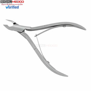 SIGAL MEDCO Cortacutículas con resorte de alambre, tijeras de manicura, removedor de piel muerta, alicates de pedicura para un cuidado eficaz de los dedos - Product Image 5