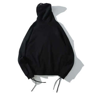 Sudadera con capucha y cremallera completa para hombre, estilo gótico oversize con estampado gráfico, Techwear, Y2K, Streetwear, Darkwear, Harajuku, Punk, negra - Product Image 2