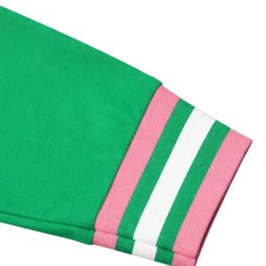 Camiseta Deportiva Verde de Manga Larga para Mujer, Estilo Casual, Diseño con Letras, Cómoda para Uso Diario - Product Image 2