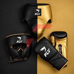 Premium Hand Crafted Eye Catching Design Original Leather Fly <b>Boxing</b> <b>Set</b> Professional Ganger Printed Super Comfortable Adult <b>Set</b> - Product Image 2