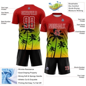 Uniformes de Fútbol Personalizados al por Mayor, Uniformes Deportivos con Nombre de Equipo Personalizado, Venta al por Mayor a Precio de Fábrica, Conjunto de Uniforme de Fútbol en Oferta - Product Image 3