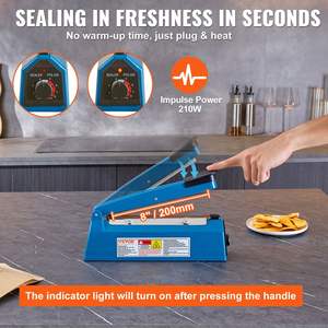 Sigillatore a impulsi manuale da 8 - Product Image 3