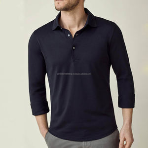 Jersey de Algodón 100% de Alta Calidad al por Mayor para Camiseta de Hombre, Logotipo Personalizado, Secado Rápido, Ropa Casual - Product Image 1