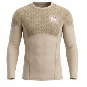 Camiseta de Compresión Ajustada para Gimnasio 2026, Camiseta Deportiva Moldeadora, Camiseta de Compresión Rashguard - Product Image 1